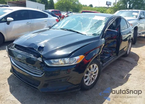 2016 Ford Fusion S из США, поврежденный, VIN 1FA6P0G70G5100692